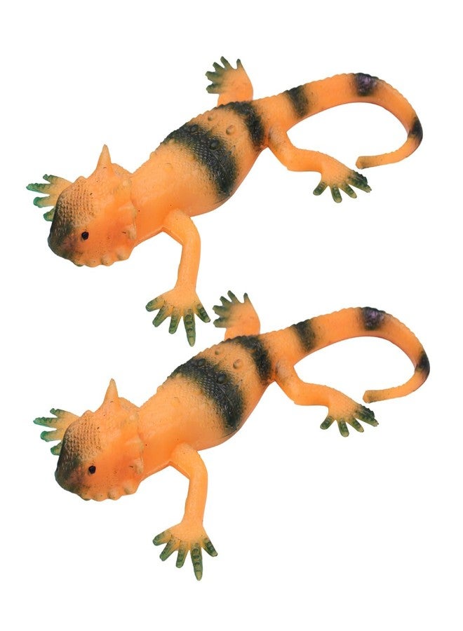 Kabello Fake Lizard Prank Toy with Whistle Sound| Fun Gag Toys for Kids, Pranks, Halloween and Party Decorations Set of 2 Pcs - Image 1